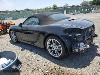 2013 Porsche Boxster with VIN WP0CA2A89DS114504, listed as a Copart auction lot 53711015 with 24,203 mi miles and Salvage Title. Bid and sale history available at carsss.com. Image 2.