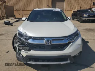 2017 Honda CR-V EX-L with VIN 2HKRW1H84HH518262, listed as a Copart auction lot 46654945 with 142,602 mi miles and Salvage Title. Bid and sale history available at carsss.com. Image 5.