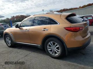 2009 Infiniti FX35 with VIN JNRAS18UX9M103086, listed as a Copart auction lot 77432314 with 0 mi miles and Salvage Title. Bid and sale history available at carsss.com. Image 2.