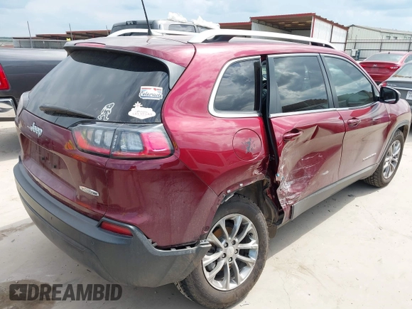 2021 Jeep Cherokee Altitude z VIN 1C4PJLLB0MD155026, wystawiony jako IAAI lot #42204298 z przebiegiem 63 491 mil mil oraz . Historia ofert i sprzedaży dostępna na DreamBid. Obrazek 4.
