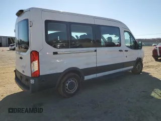 2018 Ford Transit Passenger XL z VIN 1FBZX2CM5JKB30542, wystawiony jako Copart lot #48534655 z przebiegiem 97 952 mil mil oraz Tytuł czysty. Historia ofert i sprzedaży dostępna na DreamBid. Obrazek 3.