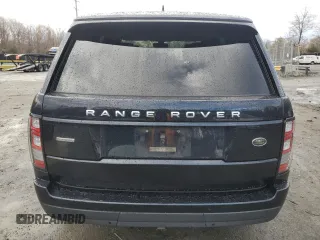 2015 Land Rover Range Rover Autobiography with VIN SALGV2TFXFA217448, listed as a Copart auction lot 81791184 with 102,703 mi miles and Salvage title. Bid and sale history available at DreamBid. Image 6.