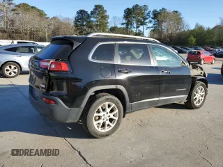 2018 Jeep Cherokee Latitude Plus with VIN 1C4PJLLB0JD512054, listed as a Copart auction lot 46856135 with 171,658 mi miles and Salvage Title. Bid and sale history available at carsss.com. Image 3.