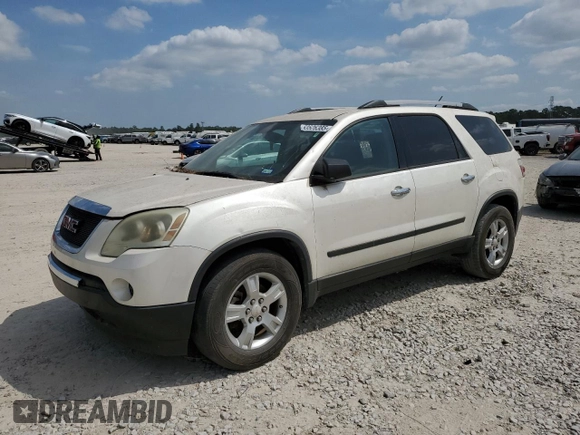 2011 GMC Acadia SL with VIN 1GKKRNED1BJ352562, listed as a Copart auction lot 53526385 with 141,972 mi miles and Clean Title. Bid and sale history available at DreamBid. Image 1.