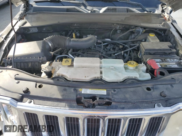2008 Jeep Liberty Limited with VIN 1J8GN58K38W287287, listed as a Copart auction lot 42855325 with 127,044 mi miles and Salvage Title. Bid and sale history available at DreamBid. Image 12.