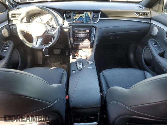 2023 Infiniti QX55 Essential with VIN 3PCAJ5KR2PF123868, listed as a Copart auction lot 49993035 with 10,009 mi miles and Salvage Title. Bid and sale history available at DreamBid. Image 8.