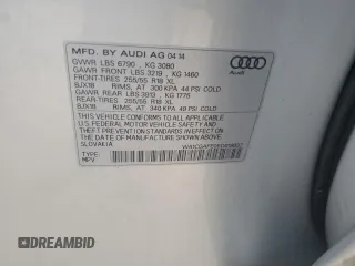 2014 Audi Q7 3.0T Premium with VIN WA1CGAFE0ED019837, listed as a Copart auction lot 79432134 with 175,017 mi miles and Salvage Title. Bid and sale history available at carsss.com. Image 14.