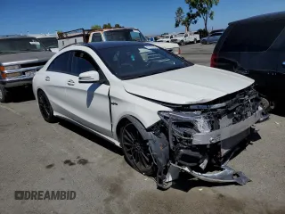 2016 Mercedes-Benz CLA 45 AMG with VIN WDDSJ5CB8GN357168, listed as a Copart auction lot 61197833 with 34,990 mi miles and . Bid and sale history available at DreamBid. Image 4.