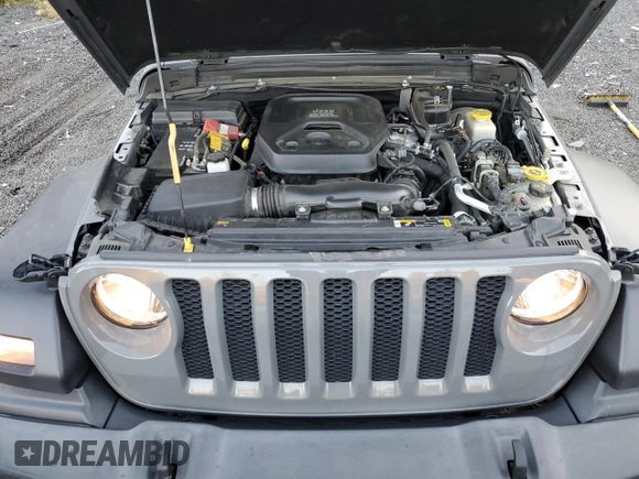 2021 Jeep Wrangler Unlimited Sport Altitude with VIN 1C4HJXDN8MW740980, listed as a Copart auction lot 77429934 with 71,961 mi miles and Salvage title. Bid and sale history available at DreamBid. Image 12.