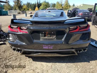 2021 Chevrolet Corvette 2LT with VIN 1G1YB2D46M5117525, listed as a Copart auction lot 65410514 with 11,480 mi miles and Salvage Title. Bid and sale history available at carsss.com. Image 6.