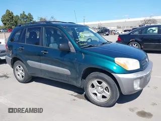 2003 Toyota RAV4 with VIN JTEGH20V936014264, listed as a IAAI auction lot 41845767 with 142,137 mi miles. Bid and sale history available at carsss.com. Image 1.