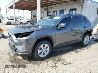 2019 Toyota RAV4 LE with VIN JTMF1RFV6KD503302, listed as a Copart auction lot 62384955 with 77,703 mi miles and Salvage title. Bid and sale history available at DreamBid. Image 1.