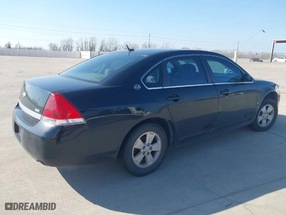 2009 Chevrolet Impala 3.5L LT with VIN 2G1WT57KX91209245, listed as a IAAI auction lot 41600274 with NaN miles. Bid and sale history available at carsss.com. Image 4.