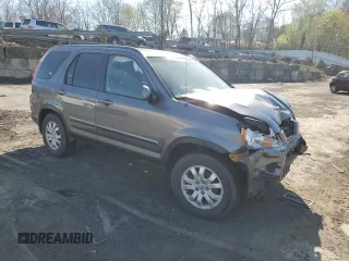 2005 Honda CR-V EX SE with VIN JHLRD78965C012301, listed as a Copart auction lot 53502305 with 0 mi miles and Salvage Title. Bid and sale history available at carsss.com. Image 4.