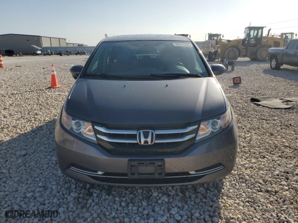 2014 Honda Odyssey EX-L with VIN 5FNRL5H63EB137799, listed as a Copart auction lot 48311285 with 147,596 mi miles and Salvage Title. Bid and sale history available at carsss.com. Image 5.