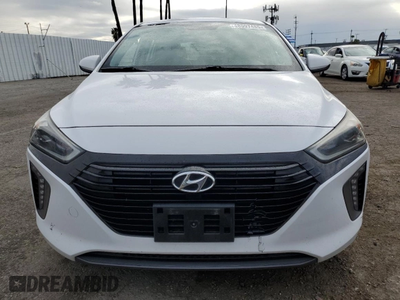 2017 Hyundai Ioniq Limited with VIN KMHC85LC8HU047253, listed as a Copart auction lot 48597485 with 137,003 mi miles and Salvage Title. Bid and sale history available at DreamBid. Image 5.