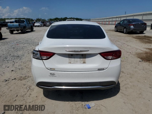 2016 Chrysler 200 Limited with VIN 1C3CCCAB8GN183395, listed as a Copart auction lot 51546925 with 76,762 mi miles and Salvage Title. Bid and sale history available at carsss.com. Image 6.