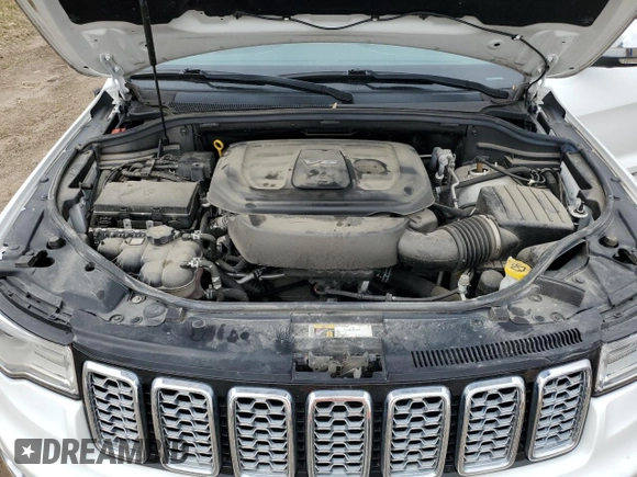 2017 Jeep Grand Cherokee Overland with VIN 1C4RJFCG1HC608250, listed as a Copart auction lot 54299695 with 48,310 mi miles and Clean Title. Bid and sale history available at carsss.com. Image 12.