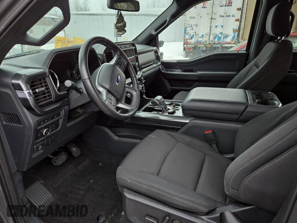 2022 Ford F-150 XL with VIN 1FTFW1E59NFB88380, listed as a Copart auction lot 46898615 with 41,802 mi miles and Salvage Title. Bid and sale history available at carsss.com. Image 7.