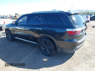 2013 Dodge Durango Crew with VIN 1C4RDHDG6DC508785, listed as a IAAI auction lot 41820911 with 186,359 mi miles. Bid and sale history available at carsss.com. Image 3.
