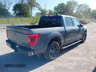 2023 Ford F-150 XL with VIN 1FTEW1C5XPFC27818, listed as a IAAI auction lot 42725090 with 46,685 mi miles and . Bid and sale history available at DreamBid. Image 4.