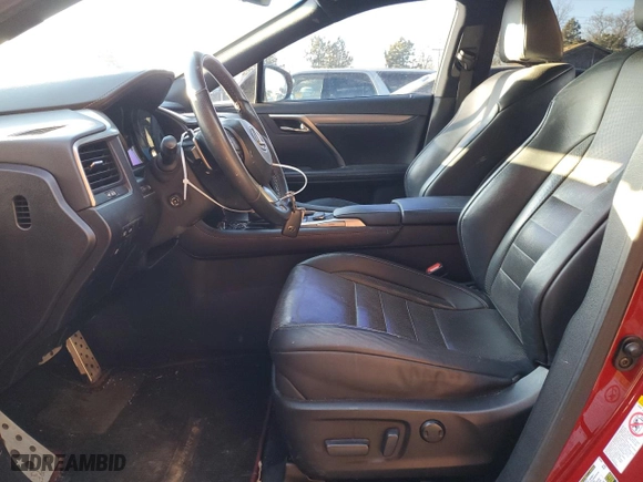 2017 Lexus RX with VIN 2T2BZMCA9HC085167, listed as a Copart auction lot 47835465 with 140,747 mi miles and Salvage Title. Bid and sale history available at carsss.com. Image 7.