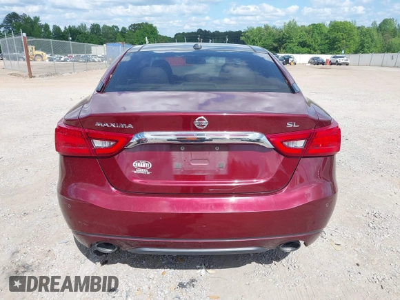 2017 Nissan Maxima SV with VIN 1N4AA6AP4HC393310, listed as a IAAI auction lot 42114631 with 158,372 mi miles. Bid and sale history available at carsss.com. Image 17.