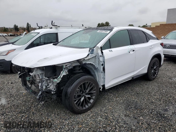 2021 Lexus RX with VIN 2T2YZMDA5MC271064, listed as a Copart auction lot 48997285 with 14,180 mi miles and Salvage Title. Bid and sale history available at carsss.com. Image 1.