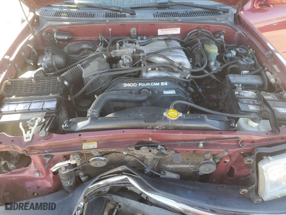 2000 Toyota 4Runner SR5 with VIN JT3HN86R7Y0311434, listed as a Copart auction lot 45641955 with 265,958 mi miles and Salvage Title. Bid and sale history available at carsss.com. Image 13.