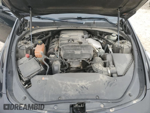 2017 Cadillac CTS AWD with VIN 1G6AW5SX5H0171853, listed as a Copart auction lot 80124974 with 105,349 mi miles and Salvage title. Bid and sale history available at DreamBid. Image 13.