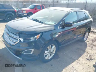 2015 Ford Edge SEL with VIN 2FMTK4J87FBB62259, listed as a IAAI auction lot 41894442 with 185,004 mi miles. Bid and sale history available at carsss.com. Image 17.