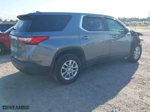 2020 Chevrolet Traverse LS with VIN 1GNERFKW1LJ162600, listed as a IAAI auction lot 41518806 with 109,478 mi miles. Bid and sale history available at carsss.com. Image 4.