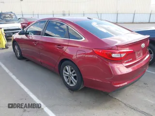 2016 Hyundai Sonata SE with VIN 5NPE24AF1GH275089, listed as a IAAI auction lot 42121207 with 139,953 mi miles and . Bid and sale history available at carsss.com. Image 3.
