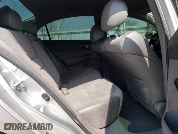 2008 Honda Civic LX with VIN 2HGFA16548H103317, listed as a Copart auction lot 53805405 with 168,899 mi miles and Salvage Title. Bid and sale history available at DreamBid. Image 10.