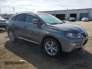 2014 Lexus RX 350 with VIN 2T2BK1BAXEC236937, listed as a Copart auction lot 49186185 with 131,868 mi miles and Salvage Title. Bid and sale history available at DreamBid. Image 4.