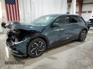 2023 Hyundai Ioniq 5 SE with VIN KM8KMDAF9PU200414, listed as a Copart auction lot 81389974 with 23,720 mi miles and Salvage title. Bid and sale history available at DreamBid. Image 1.