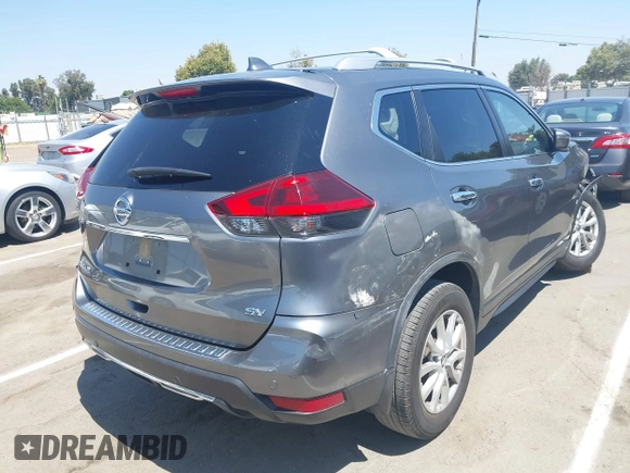 2019 Nissan Rogue SV with VIN JN8AT2MTXKW261572, listed as a IAAI auction lot 42729771 with 161,182 mi miles and . Bid and sale history available at DreamBid. Image 4.