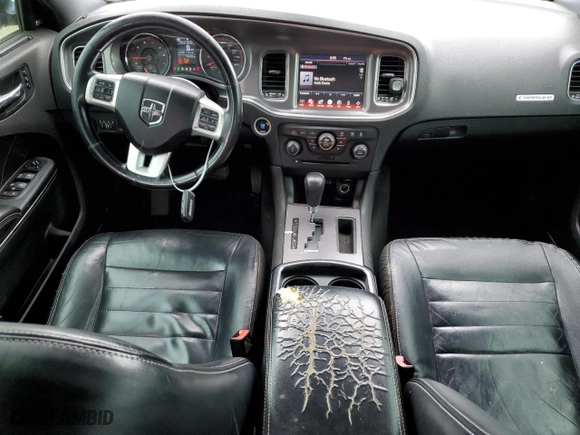 2011 Dodge Charger RT with VIN 2B3CL5CT8BH572022, listed as a Copart auction lot 53418224 with 178,438 mi miles and Salvage Title. Bid and sale history available at carsss.com. Image 8.