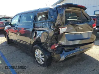 2017 Kia Sedona LX with VIN KNDMB5C16H6226159, listed as a Copart auction lot 50046775 with 119,941 mi miles and Salvage Title. Bid and sale history available at carsss.com. Image 2.