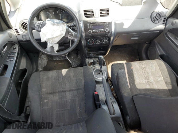 2011 Suzuki SX4 Crossover with VIN JS2YB5A37B6300689, listed as a Copart auction lot 58389434 with 126,802 mi miles and Salvage Title. Bid and sale history available at carsss.com. Image 8.