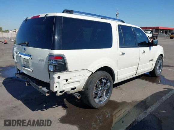 2008 Ford Expedition Max Limited с VIN 1FMFK20598LA05165, выставлен на аукционе IAAI как лот 42544119 с пробегом 230 904 миль миль и . История ставок и продаж доступна на DreamBid. Изображение 4.
