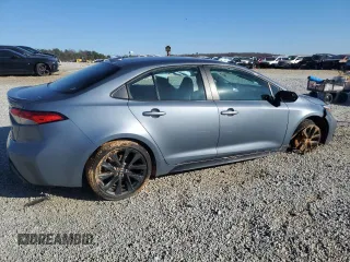 2024 Toyota Corolla SE with VIN 5YFS4MCE7RP183721, listed as a Copart auction lot 45526915 with 48,335 mi miles and Salvage Title. Bid and sale history available at DreamBid. Image 3.