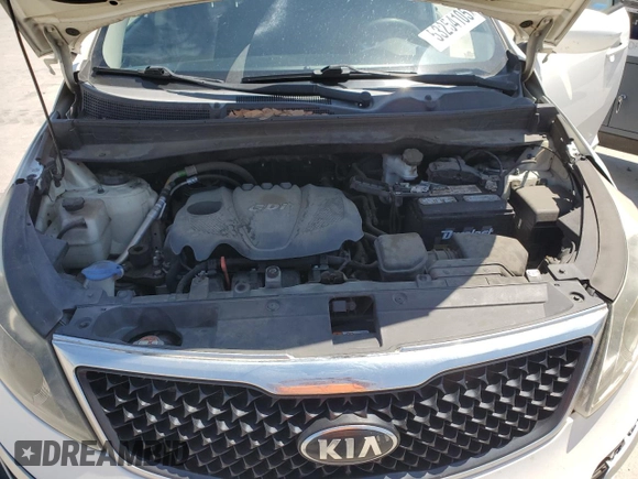2016 Kia Sportage LX with VIN KNDPB3AC1G7814128, listed as a Copart auction lot 53254105 with 141,056 mi miles and Salvage Title. Bid and sale history available at carsss.com. Image 12.
