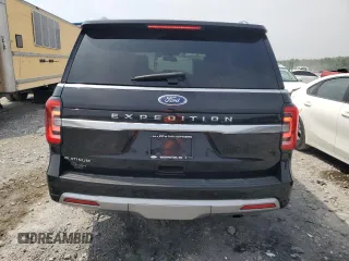 2022 Ford Expedition Platinum with VIN 1FMJU1MTXNEA27764, listed as a Copart auction lot 58815345 with 67,219 mi miles and Salvage title. Bid and sale history available at DreamBid. Image 6.