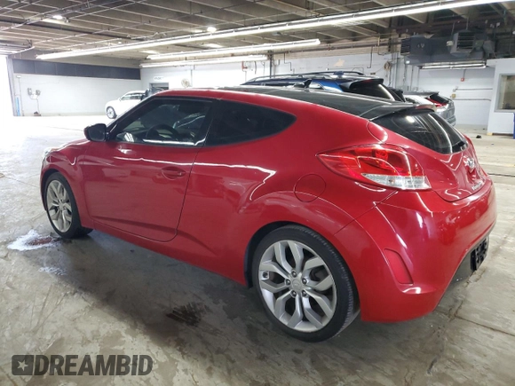 2013 Hyundai Veloster w/Black Int with VIN KMHTC6AD1DU130078, listed as a Copart auction lot 64763895 with 198,833 mi miles and Clean title. Bid and sale history available at DreamBid. Image 2.