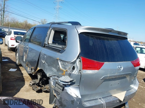 2013 Toyota Sienna XLE AAS with VIN 5TDYK3DC9DS304059, listed as a IAAI auction lot 41883196 with 170,842 mi miles and . Bid and sale history available at DreamBid. Image 3.