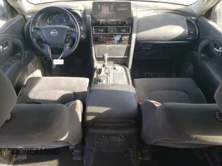 2022 Nissan Armada SV with VIN JN8AY2AD7N9675037, listed as a Copart auction lot 83914134 with 44,753 mi miles and Salvage Title. Bid and sale history available at carsss.com. Image 8.