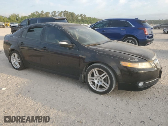 2007 Acura TL with VIN 19UUA66287A045137, listed as a Copart auction lot 53501505 with 91,156 mi miles and Clean Title. Bid and sale history available at carsss.com. Image 4.