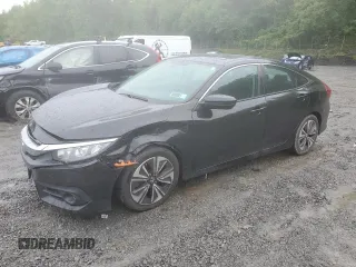 2016 Honda Civic EX-T z VIN 19XFC1F38GE201283, wystawiony jako Copart lot #57972495 z przebiegiem 141 627 mil mil oraz Szkoda całkowita • Salvage title. Historia ofert i sprzedaży dostępna na DreamBid. Obrazek 1.