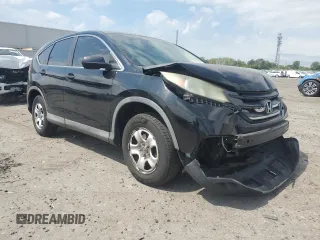 2014 Honda CR-V LX with VIN 2HKRM3H34EH510910, listed as a Copart auction lot 53793595 with 158,613 mi miles and Salvage Title. Bid and sale history available at carsss.com. Image 4.